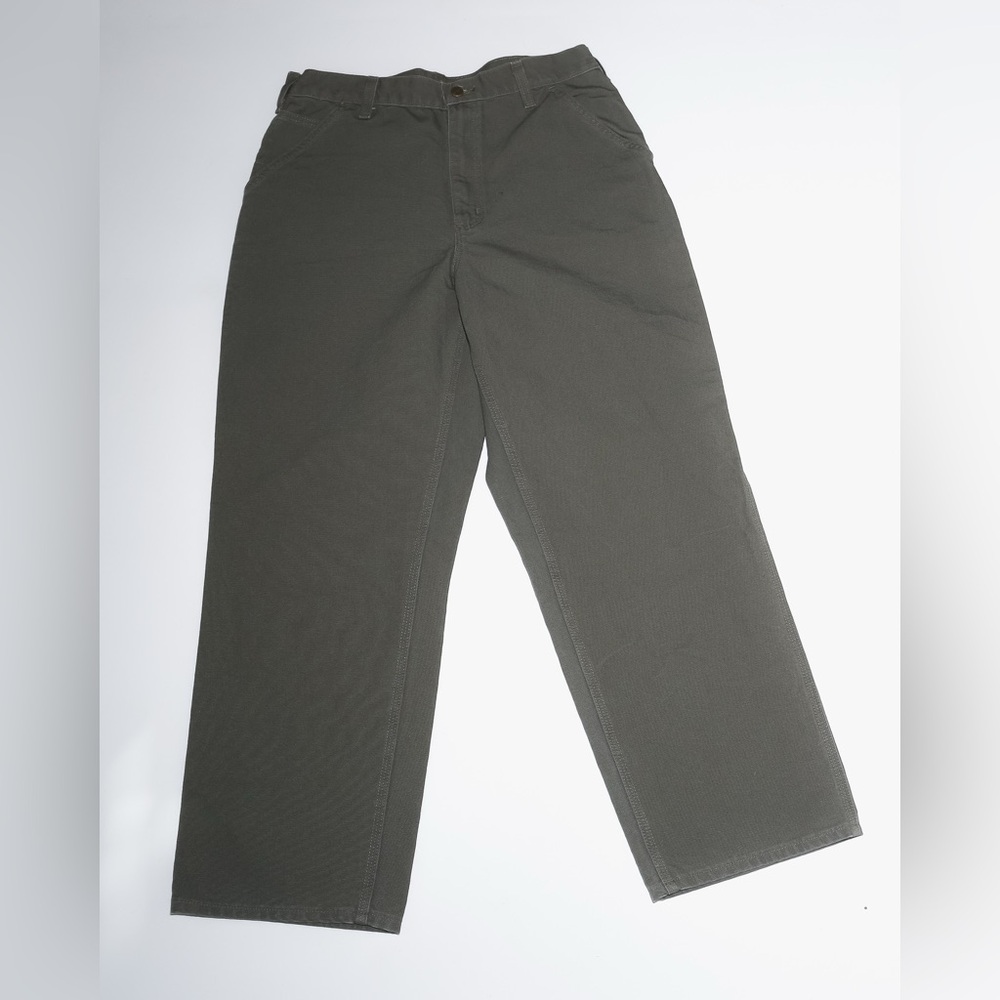 Green Carhartt Dungaree Cargo Pant 36x32